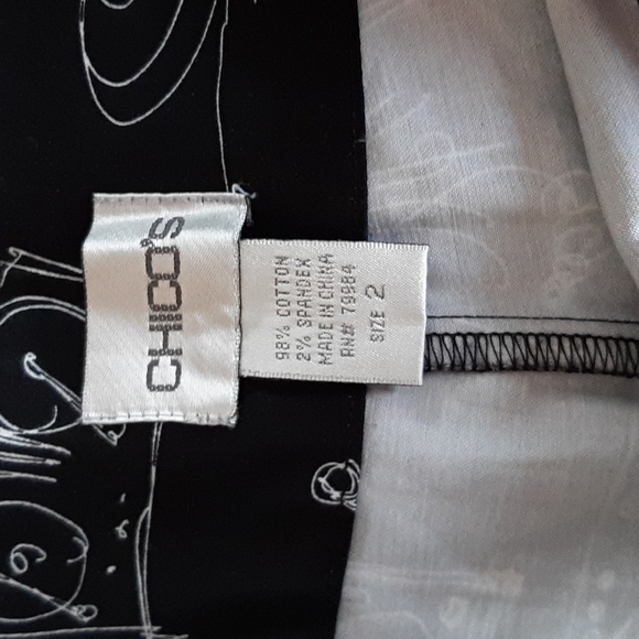 Chicos Musical Pedal Pusher Size 12 - Picture 3 of 8